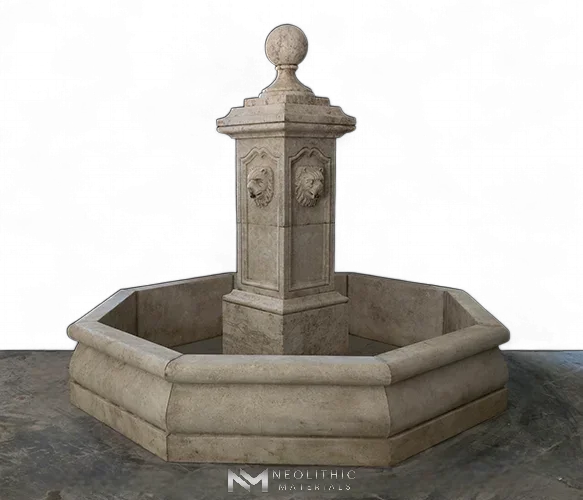 Limestone Fountain - Image 1